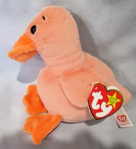 TY QUACKER JAX - LIMITED EDITION 30th - Anniversary Ty Beanie Babies -NEW & MINT - Picture 1 of 2