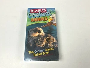 New ! Alaska's Coolest Animals VHS Puffin Eagle Otter Documentary Video 1997 - Picture 1 of 8