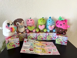 MORIAH ELIZABETH 2025 Valentine COMPLETE SET of 6 Mystery Plush 6" NEW - Picture 1 of 11