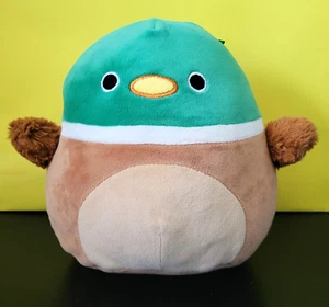 Squishmallows Avery the Green Mallard Duck 8" Plush Stuffed Animal - Picture 1 of 3