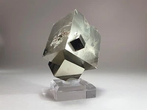 Large Natural Cubic Pyrite Multicube Crystal Cluster #9 - Picture 1 of 7