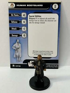Guardaespaldas Humano (C) Miniatura Star Wars Legacy of the Force 46/60 - Imagen 1 de 1