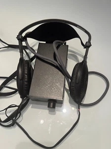 Stax SR Gamma Headphones and SRD-6/SB Headphone Amplifier EUC - Picture 1 of 9