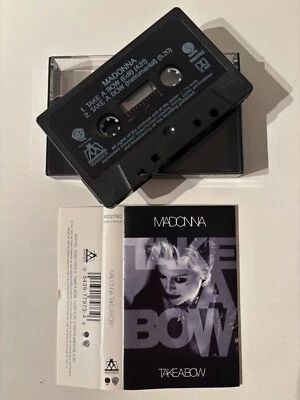 MADONNA - TAKE A BOW (RARE UK ISSUE CASSETTE TAPE) Foto 1 de 4