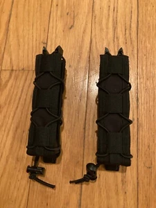 2 NEW HSGI High Speed Gear SMG Taco STYLE MOLLE Mag Pouch Black - Picture 1 of 2
