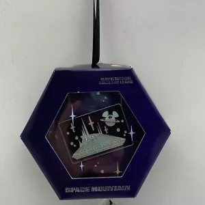 Disney Parks Pin Space Mountain Holiday Gifting Christmas 2021 Ornament LR Pin - Picture 1 of 6