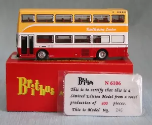 BRITBUS N6106 1:76 SCALE SCANIA METROPOLITAN TRATHENS TOURS BUS BOXED - Picture 1 of 14