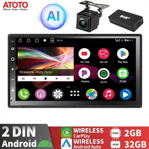 ATOTO A6PF DAB+ Android Autoradio navi GPS 7 Zoll ChatGPT-AI Android Auto Kamera - Bild 1 von 12