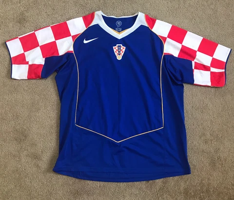 CROATIA Euro 2004/2005/2006 FOOTBALL SHIRT SOCCER AWAY JERSEY NIKE SIZE XL Cover
