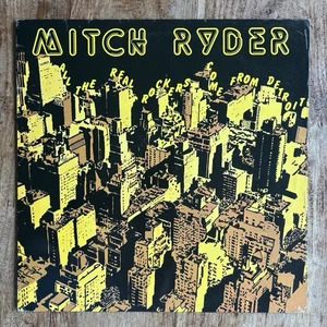 MITCH RYDER - ALL THE REAL ROCKERS COME DETROIT EX/EX VINYL LP / FIRST PRESSING - Picture 1 of 10