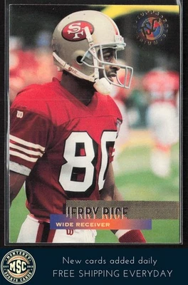 Jerry Rice 1995 Stadium Club #400 Jugador Más Valioso de la Corte San Francisco 49ers Foto 1 de 2