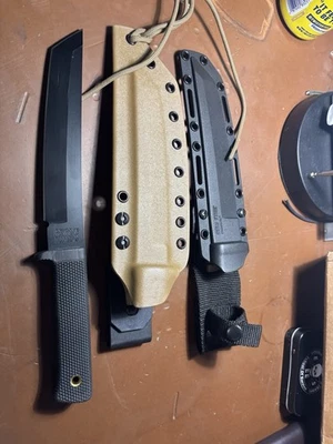 Cold Steel 49LRT Tanto Knife - Black - Image 1 of 4