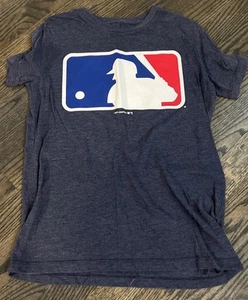 Baseball Team Athletics, Blue Short Sleeve T-Shirt, Youth L (10/12) - Picture 1 of 3