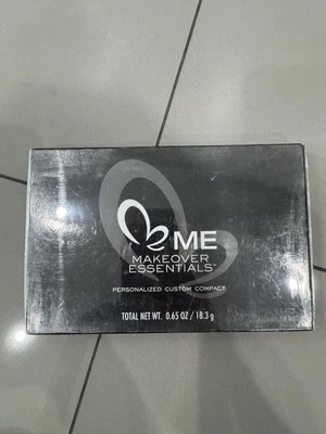 ME MAKEOVER ESSENTIALS..PERSONALIZED CUSTOM COMPACT..NEW SEALED - Image 1 of 4