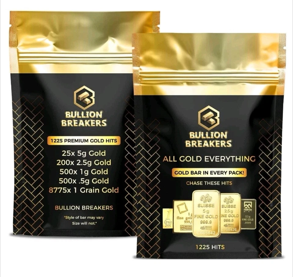 Bullion Breakers - Полностью золотые Современные Сумки для Погони за Слитками (10 000 Чеканен) - Изображение 1 из 1