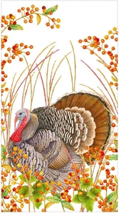 Servilletas para toallas de pavo y bayas para invitados - 15 por paquete - Imagen 1 de 14