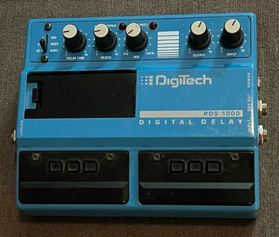 Pedal de retardo Digitech DOD Pds 1000 1984 vintage para piezas o reparación Foto 1 de 4