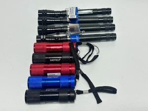 NUEVO NOS 9 piezas Juego de Linternas LED, (5) Sheffield Compactas y (4) Telesc. Magnético - Imagen 1 de 7