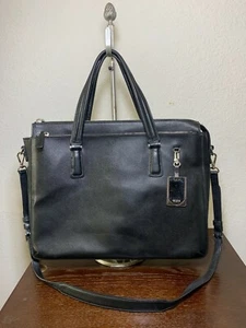 Tumi Sinclair Nina Commuter Brief Black Computer Travel Bag Laptop 79331D2 $545 - Picture 1 of 12
