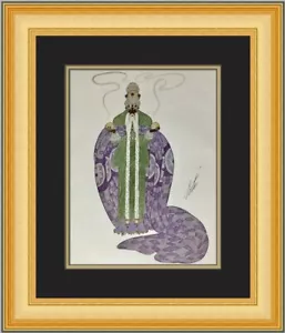 Erte Balthasar Custom Framed Print FREE SHIPPING - Picture 1 of 2