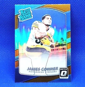 James Conner ~ 2017 Donruss Optic RC BRONZE PRIZM - STEELERS / CARDINALS - Picture 1 of 2