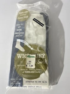 wick&dry sanitary inner socks size 10-13 base layer Roxkford usa - Picture 1 of 5