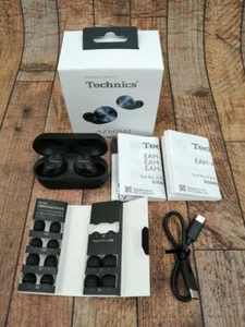 Technics AZ60M2 True Wireless Noise Cancelling Earbuds Black Bluetooth Japan - Picture 1 of 7