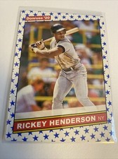 2020 DONRUSS RICKEY HENDERSON NICKNAME VARIATION MAN OF STEAL INDEPENDENCE DAY