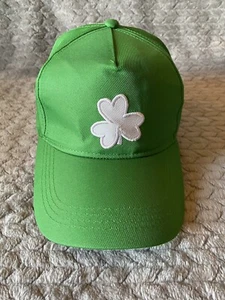 Clover Green St. Patricks Day Adjustable Baseball Ball Cap Hat - Picture 1 of 3