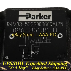 Expedited Shipping Parker 026-36139-H R4V03-5333009G0QA125 Hydraulic valve - Picture 1 of 2