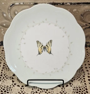Bellissimo piatto da dessert Lenox Butterfly Meadow 8" di Louise Le Luyer - Foto 1 di 6