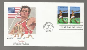 US Scott #1790, First Day Cover 9/5/79 Olympia Pair Decathalon - Picture 1 of 1