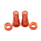 Tusk Rim Lock Nut/Spacer Kit Orange For KTM 520 EXC 4 Stroke 2000-2002