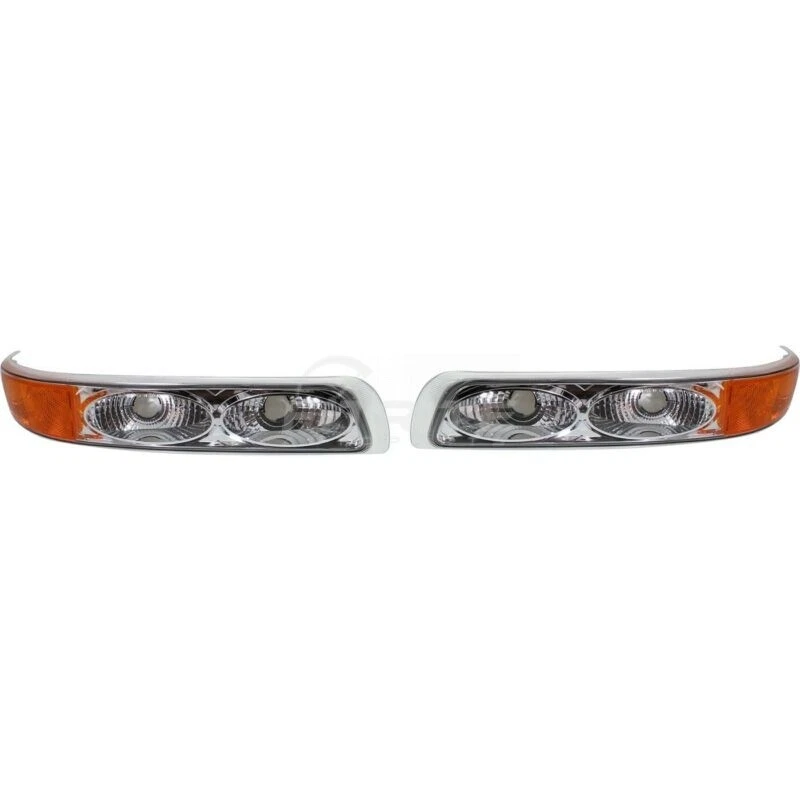 全新 左右 公园灯 适合雪佛兰 Suburban 1500 2000 - 2006 GM2522126 — 第 1/4 张图片