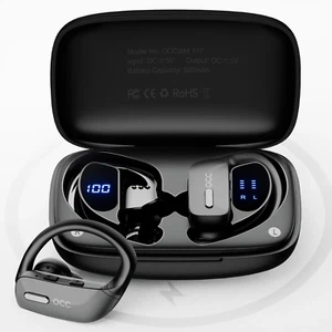 Wireless Bluetooth Over-Ear Headphones Noise Cancelling, Waterproof, 48hr Power - Picture 1 of 12