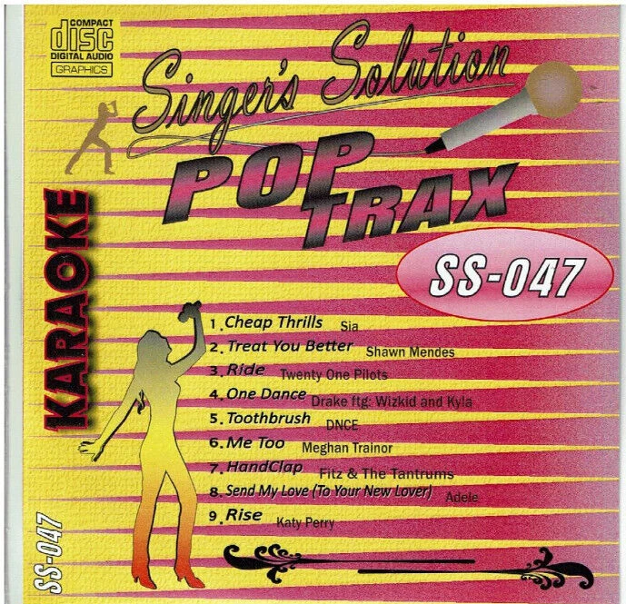 Best Of Pop 2016 Karaoke CDG  Sia ADELE Meghan Trainor DNCE Katy Perry 21 PILOTS - Image 1 of 1