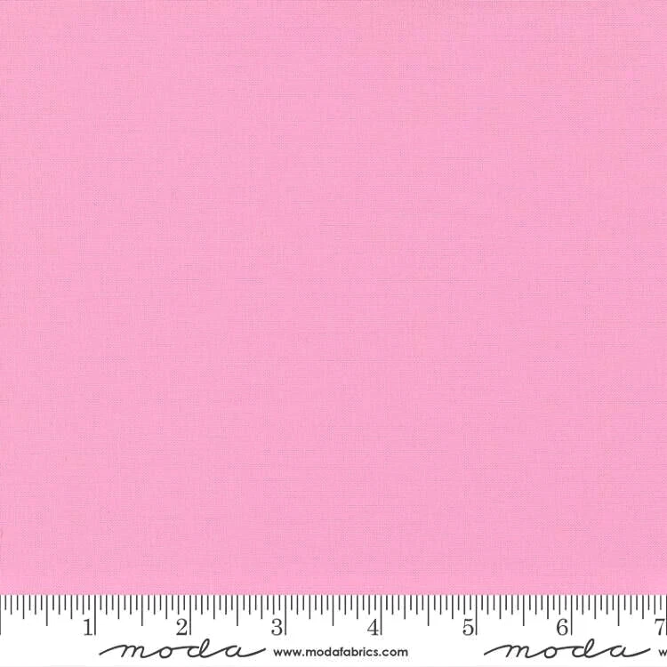 Moda Fabric 9900 166 AMELIA PINK  bella solids work perfect with WILDFLOWERS"BTY - Image 1 of 1