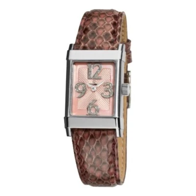 Reloj de cuero Eterna 1935 para mujer 8790.41.84.1157 esfera rosa diamante Foto 1 de 4