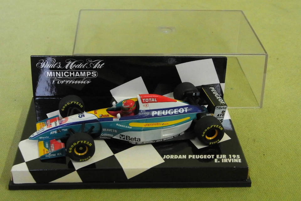 Minichamps - Jordan Peugeot - EJR 195 - E. Irvine - Bild 1 von 1