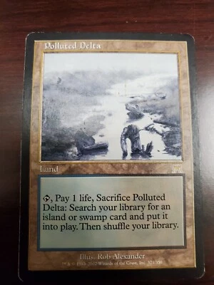 Magic the Gathering Polluted Delta Card - Image 1 of 4