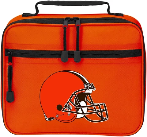 NEW Officially Licensed NFL "Cool Time" Lunch Kit Bag (Cleveland Browns) Cover