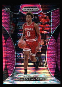 ROMEO LANGFORD ROOKIE PRIZMS PINK PULSAR REFRACTOR RC 2019-20 PANINI PRIZM 16 A