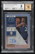 2018 Contenders Variation The Finals Ticket /25 Josh Okogie BGS 9 Rookie Auto RC