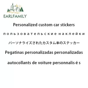 EARLFAMILY Custom Car Stickers Customized Windows Laptop Vinyl Waterproof Decals - Picture 1 of 4