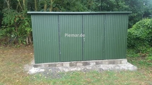 Blechgarage 4x2x2,14m Fertiggarage Lager Schuppe | inkl. Lieferung | 28645!! - Bild 1 von 5