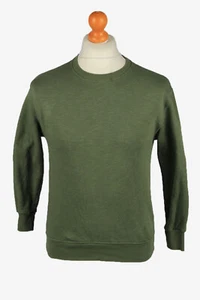 Zara Boys & Girls Sweatshirt Top Vintage Green Size 11-12 Years -SW2725 - Picture 1 of 4