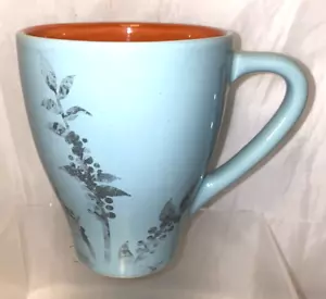 Starbucks Floral Print Coffee Mug Cup Lt. Blue B*O - Bild 1 von 6