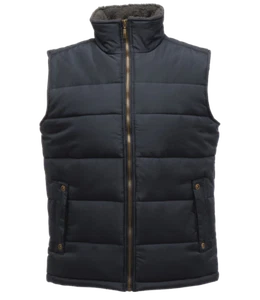 Regatta Altoona Chaleco Sin Mangas Acolchado Negro Azul Gris - Imagen 1 de 4