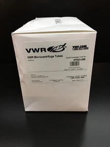 VWR Cat No 87003-290 Microcentrifuge Tubes 0.65mL - Picture 1 of 24
