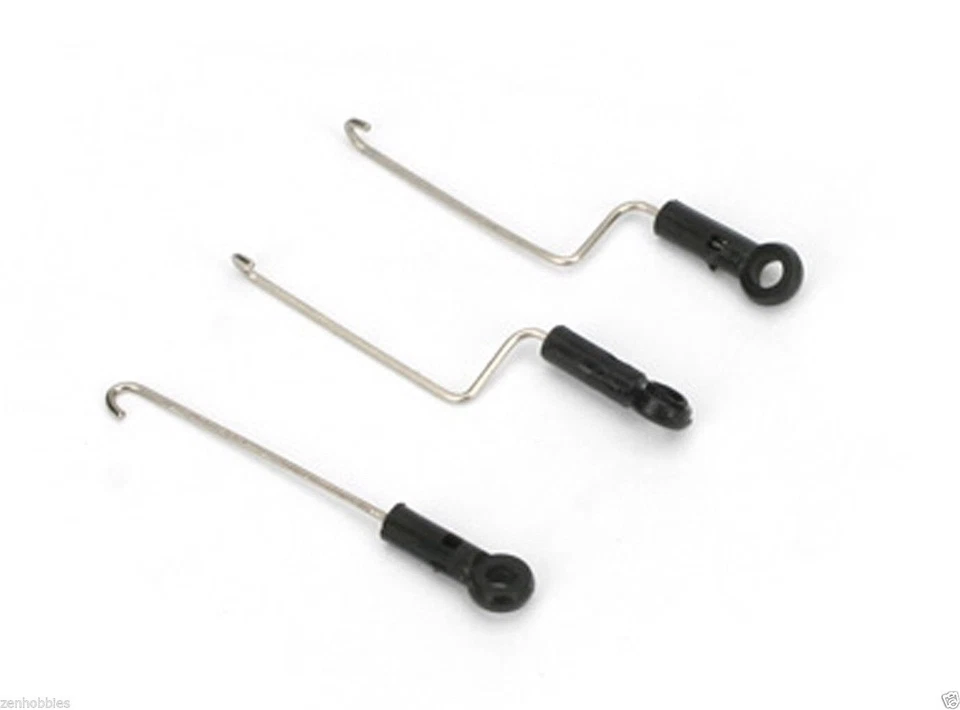 Blade MCP X BL Servo Pushrod Set with ball link: 3pcs # BLH3508 - Image 1 of 1